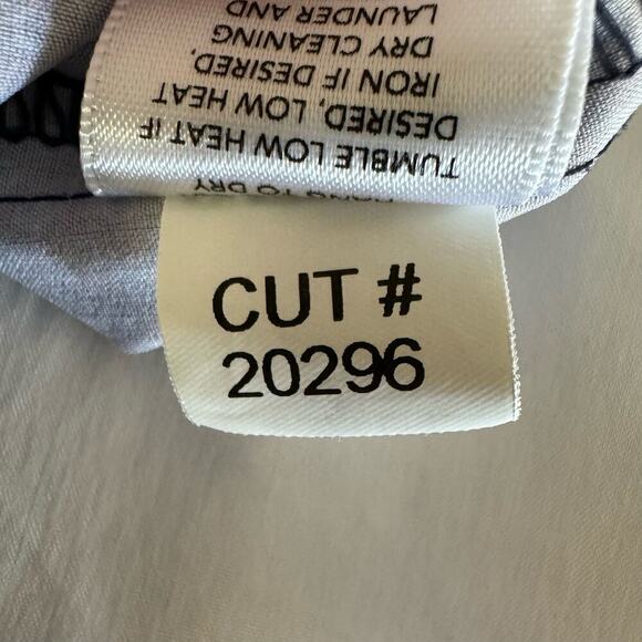 Mizzen + Main Leeward Collection Large Trim Fit Button Down Men’s Shirt Purple - Picture 6 of 7